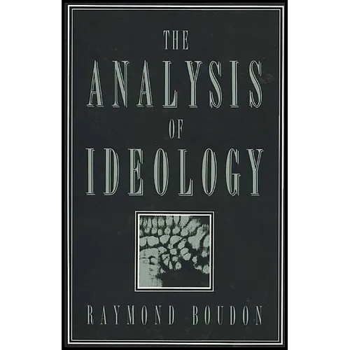 The Analysis of Ideology - Paperback