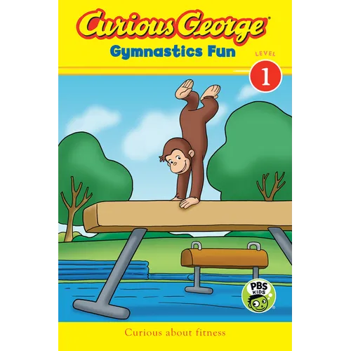 Curious George Gymnastics Fun - Paperback