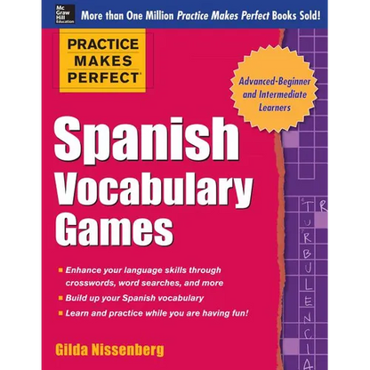 Spanish Vocabulary Games - Paperback