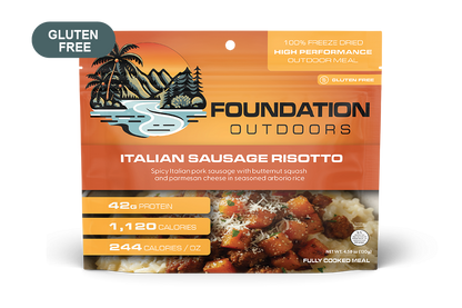 Spicy Italian Pork Sausage Risotto Meal