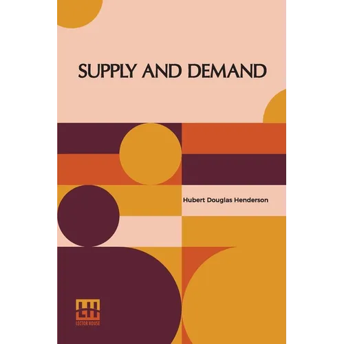 Supply And Demand: With An Introduction By J.M. Keynes - Paperback