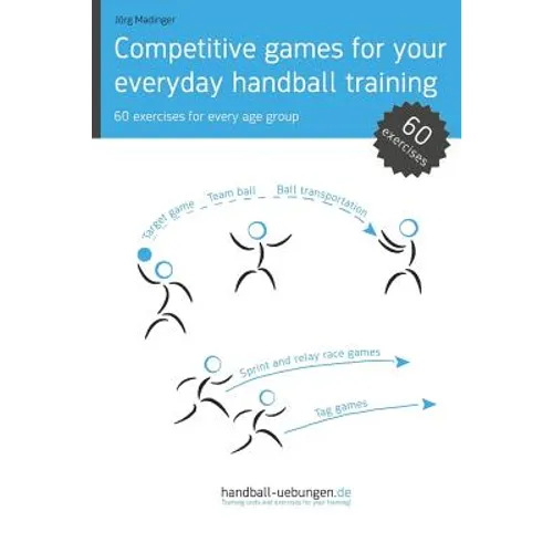 Competitive games for your everyday handball training: 60 exercises for every age group - Paperback