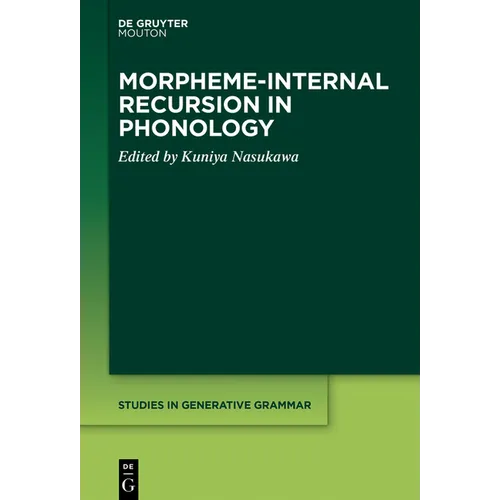 Morpheme-Internal Recursion in Phonology - Paperback