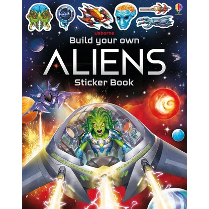 Build Your Own Aliens Sticker Book - Paperback