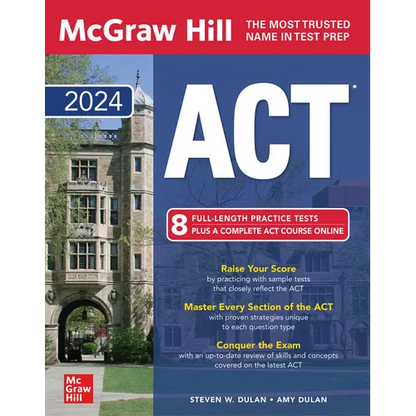 McGraw Hill ACT 2024 - Paperback
