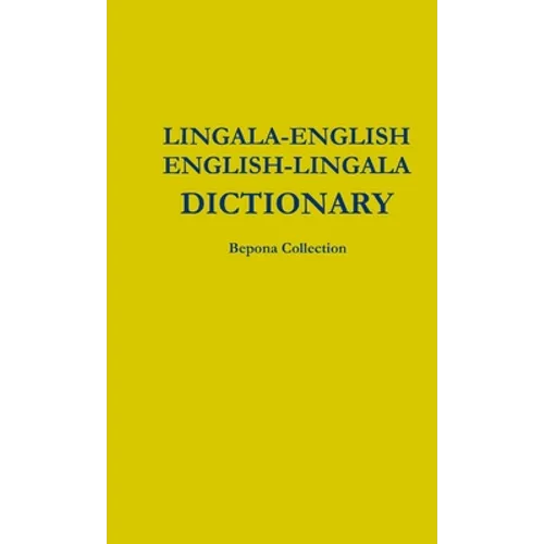Lingala-English Dictionary - Paperback