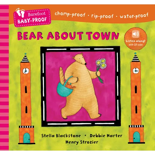 Barefoot Baby-Proof: Bear about Town - Paperback
