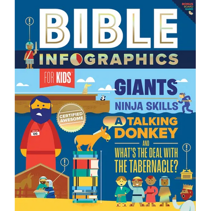 Bible Infographics for Kids - Hardcover