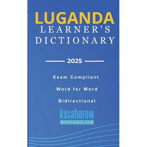 Luganda Learner's Dictionary: Luganda-English, English-Luganda - Paperback
