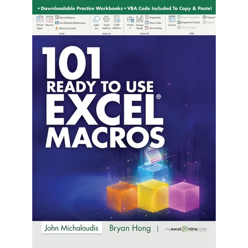 101 Ready To Use Microsoft Excel Macros - Hardcover