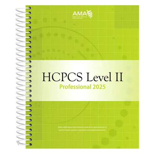HCPCS 2025 Level II Professional Edition - Spiral