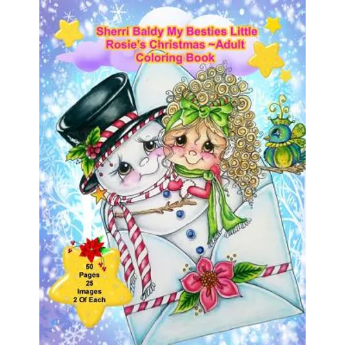 Sherri Baldy My Besties Little Rosie's Christmas Coloring Book - Paperback