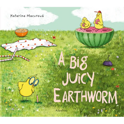A Big Juicy Earthworm - Hardcover