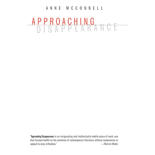 Approaching Disappearance - Paperback