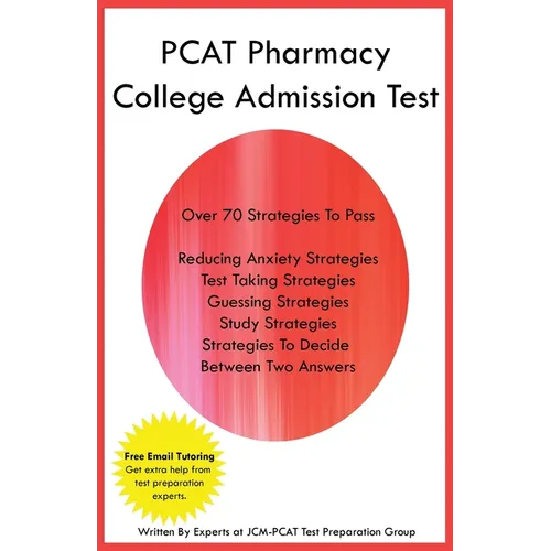 PCAT Pharmacy College Admission Test - Paperback