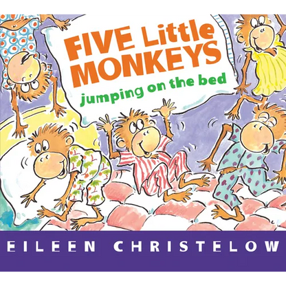 Five Little Monkeys Jumping on the Bed - Board Book