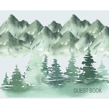 Landscape Guest Book to sign (Hardback) - Hardcover