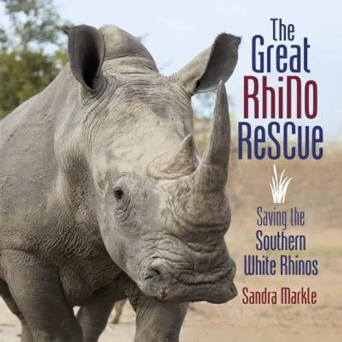 The Great Rhino Rescue: Saving the Southern White Rhinos - Library Binding
