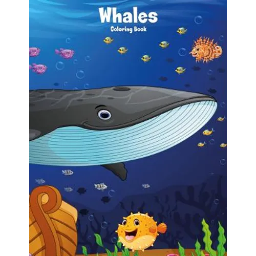 Whales Coloring Book 1 - Paperback