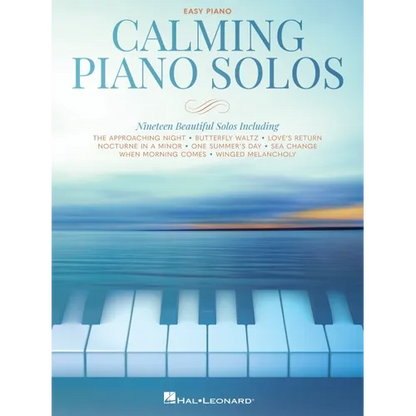 Calming Piano Solos: 19 Beautiful Solos Arranged for Easy Piano - Paperback