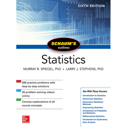 Schaum's Outline of Statistics - Paperback
