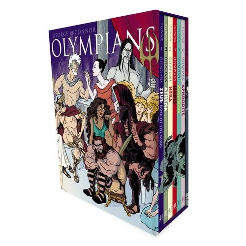 Olympians Boxed Set Books 1-6: Zeus, Athena, Hera, Hades, Poseidon & Aphrodite - Boxed Set