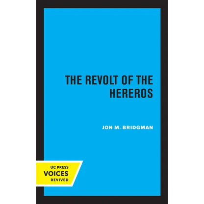 The Revolt of the Hereros - Paperback