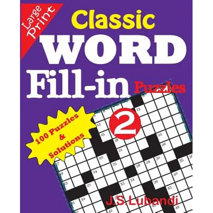 Classic Word Fill-in Puzzles 2 - Paperback