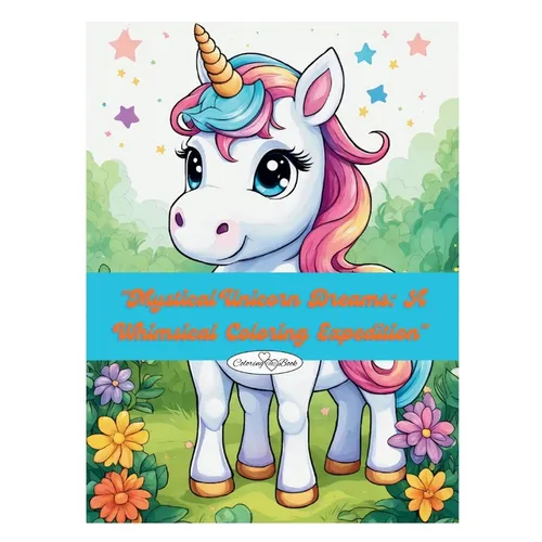 "Mystical Unicorn Dreams: A Whimsical Coloring Expedition" - Paperback
