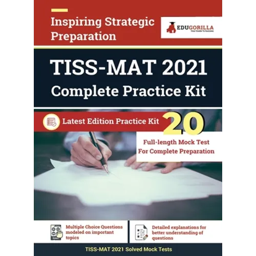 TISS-MAT Exam Preparation Book 2023: Management Aptitude Test - 20 Full Length Mock Tests (Solved Objective Questions) with Free Access to Online Test - Paperback