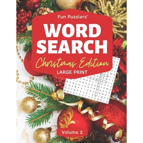 Word Search: Christmas Edition Volume 2: Large Print - Paperback