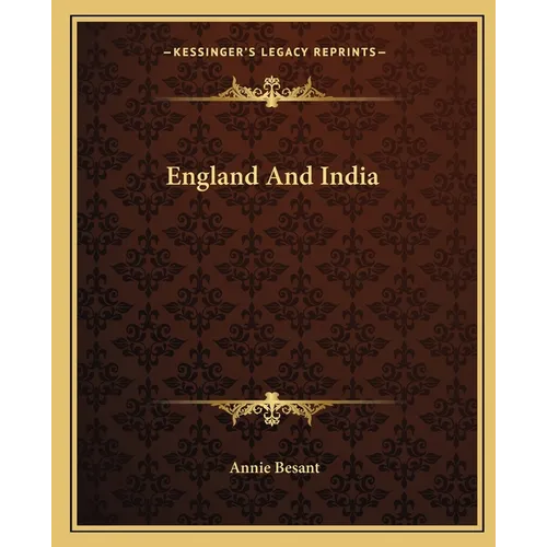 England And India - Paperback