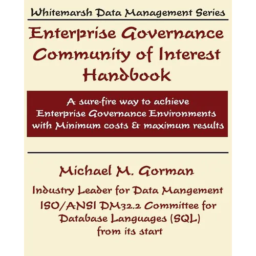 Enterprise Governance - Paperback