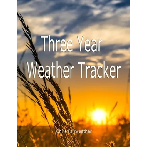 Three Year Weather Tracker - Paperback