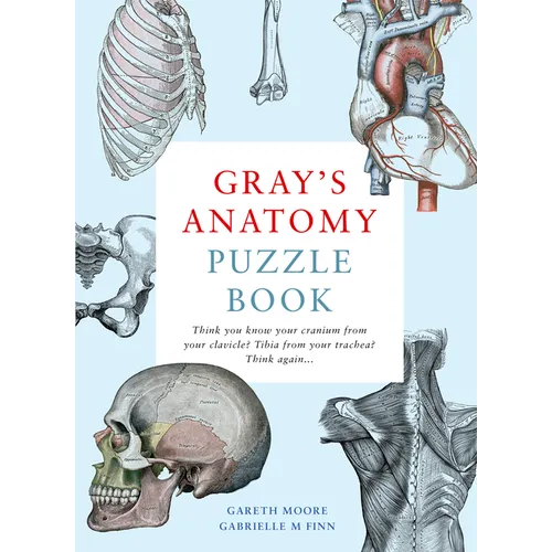 Gray's Anatomy Puzzle Book - Paperback