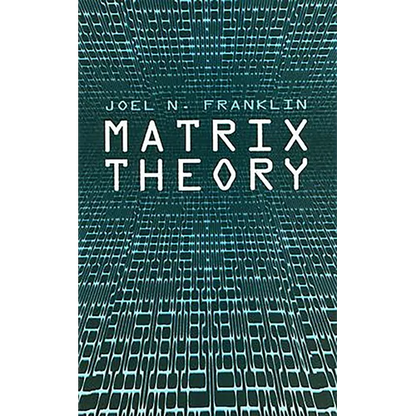 Matrix Theory - Paperback
