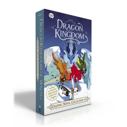 Dragon Kingdom of Wrenly Graphic Novel Collection #3 (Boxed Set): Cinder's Flame; The Shattered Shore; Legion of Lava - Paperback