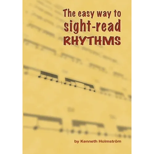 The easy way to sight-read rhythms - Paperback
