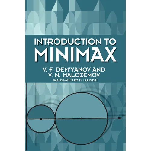 Introduction to Minimax - Paperback