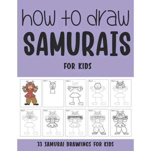 How to Draw Samurais for Kids - Paperback