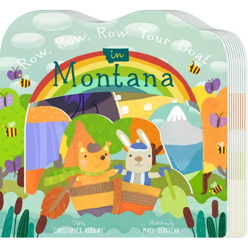 Row, Row, Row Your Boat in Montana - Board Book