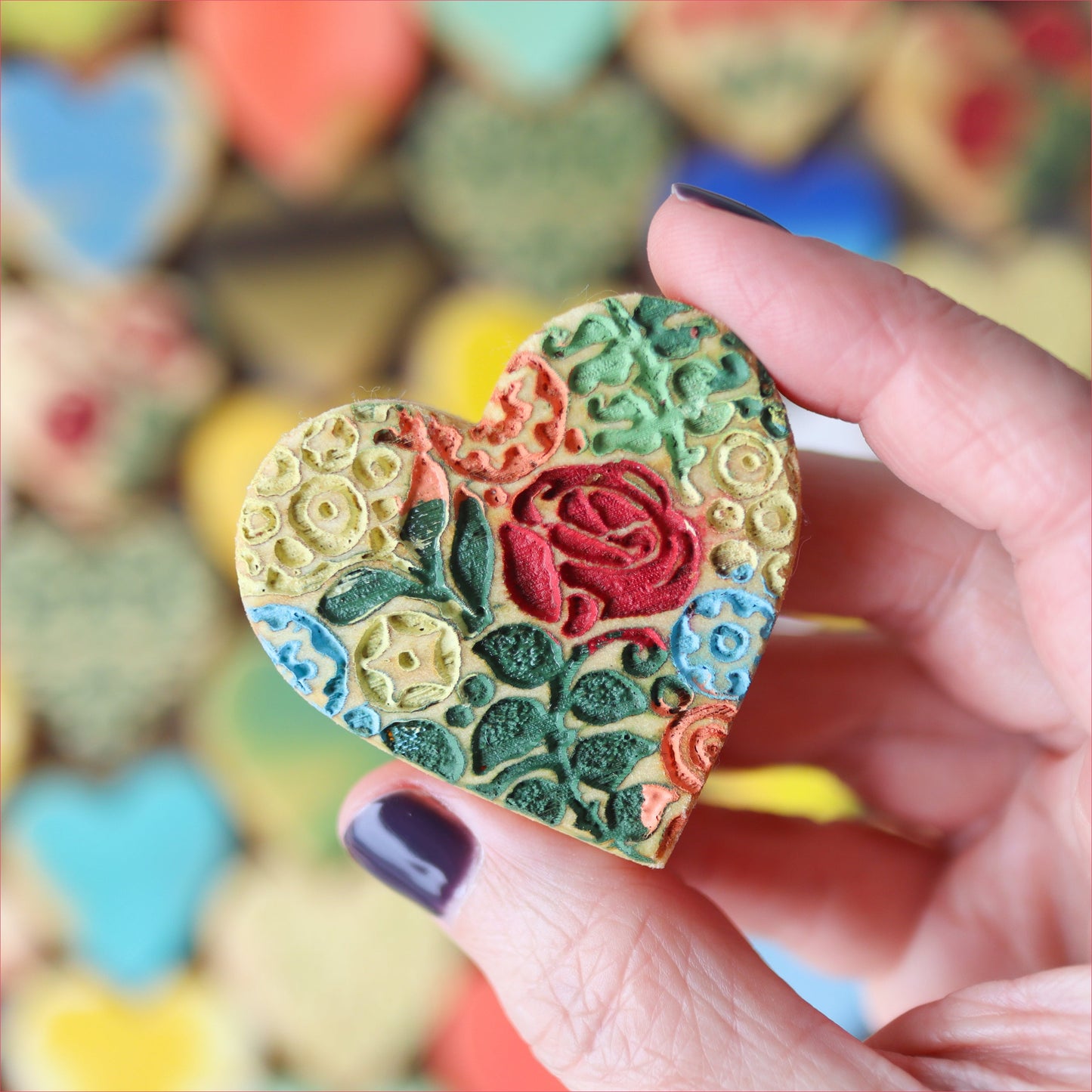 Heart-Shaped Mystery Boxes :: Spring Flowers