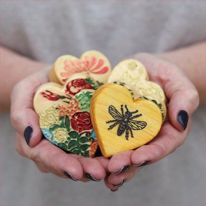 Heart-Shaped Mystery Boxes :: Spring Flowers