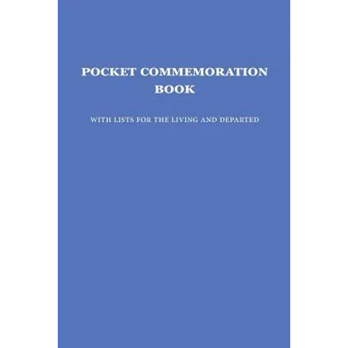 Pocket Commemoration Book - Paperback