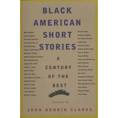 Black American Short Stories: A Century of the Best - Paperback