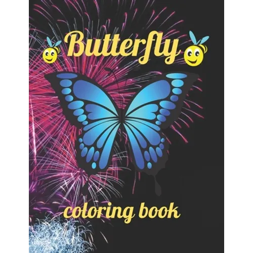 Butterfly coloring book: Butterfly coloring book, Beautiful Butterflies Coloring Book, Creative Haven Butterflies Flights of Fancy Coloring Boo - Paperback