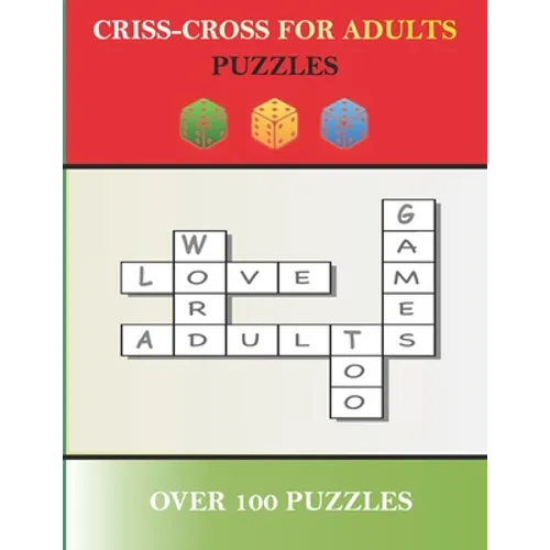Criss-Cross For Adults Puzzles - Paperback