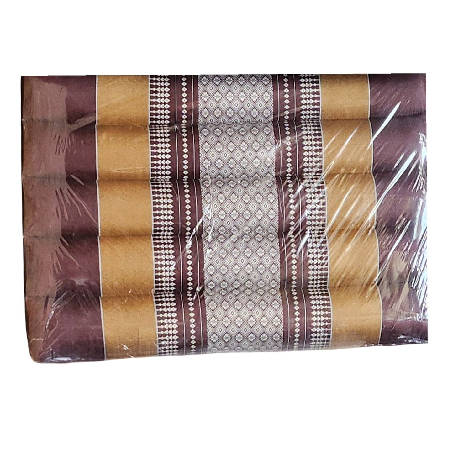 Triangle Pillow Kapok Filled with 3 Fold Out Mats Product of Thailand