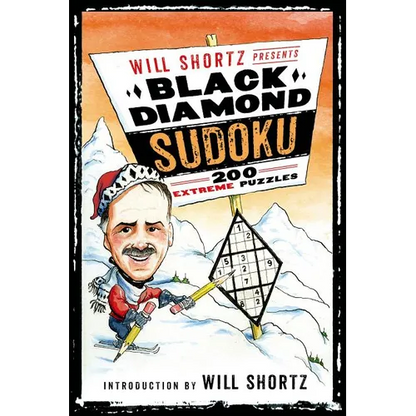 Will Shortz Presents Black Diamond Sudoku: 200 Extreme Puzzles - Paperback
