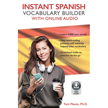 Instant Spanish Vocabulary Builder with Online Audio - Paperback